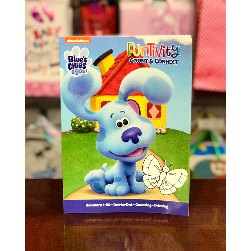 Coloring Bk Blues Clues 80pg 4sea-55998