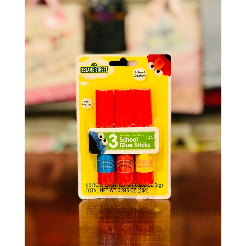 Craft Glue Sticks Sesame 3pc 4sea-72419