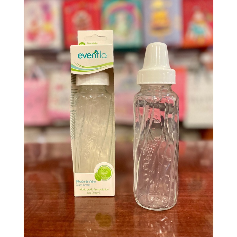 Glass Nurser 8oz-Evenflo E1105