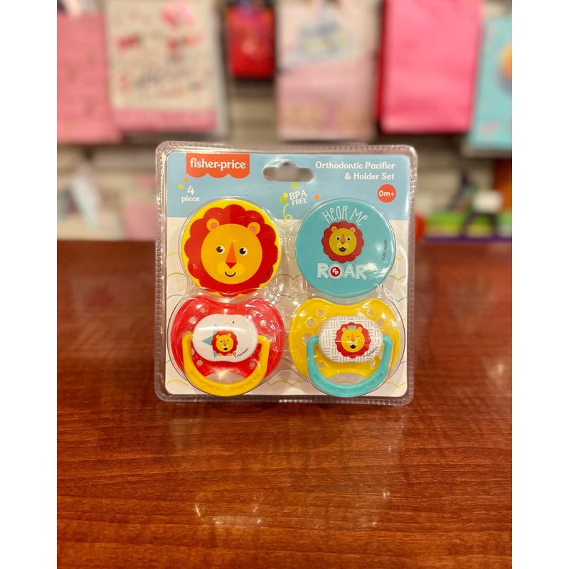 Pacifier & Clip 4pc 4sea-50223