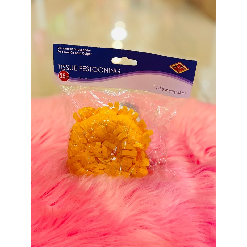 Party Deco Golden Yellow