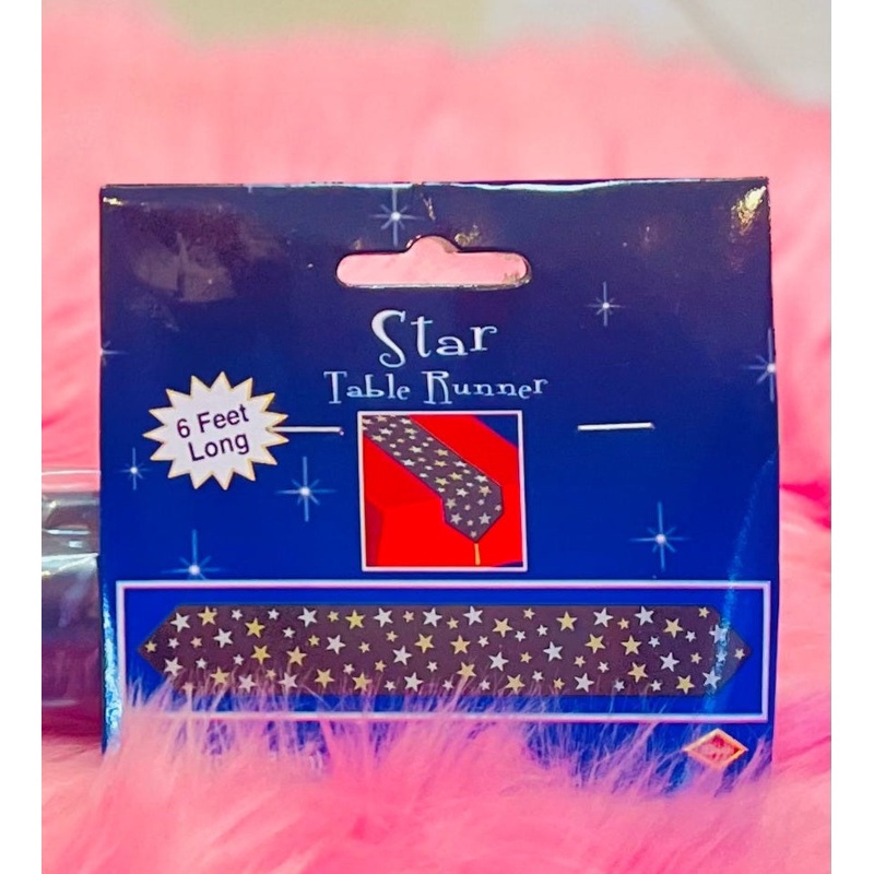 Party Table Runner Stars