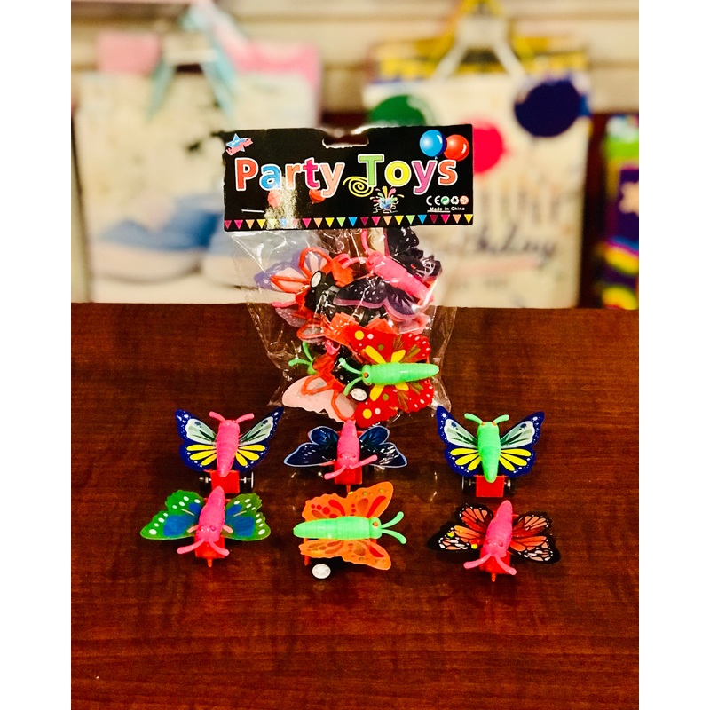 Party Toy B/Fly on Wheels 6pk FTS19891