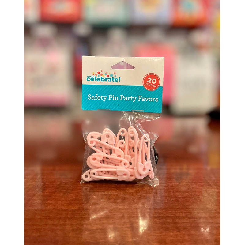 Token Safety pins 20ct Pink 4sea-72485