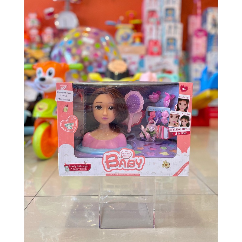 Toy Manequine Head & Accessor Ftoy2022022