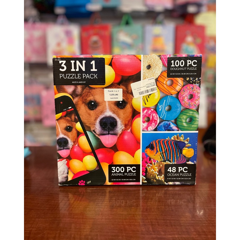 Toy Puzzle 3-in-1 Ank250058