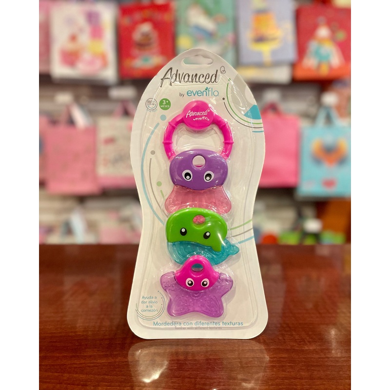 Evenflo Adv Water Teether 3pk E9210