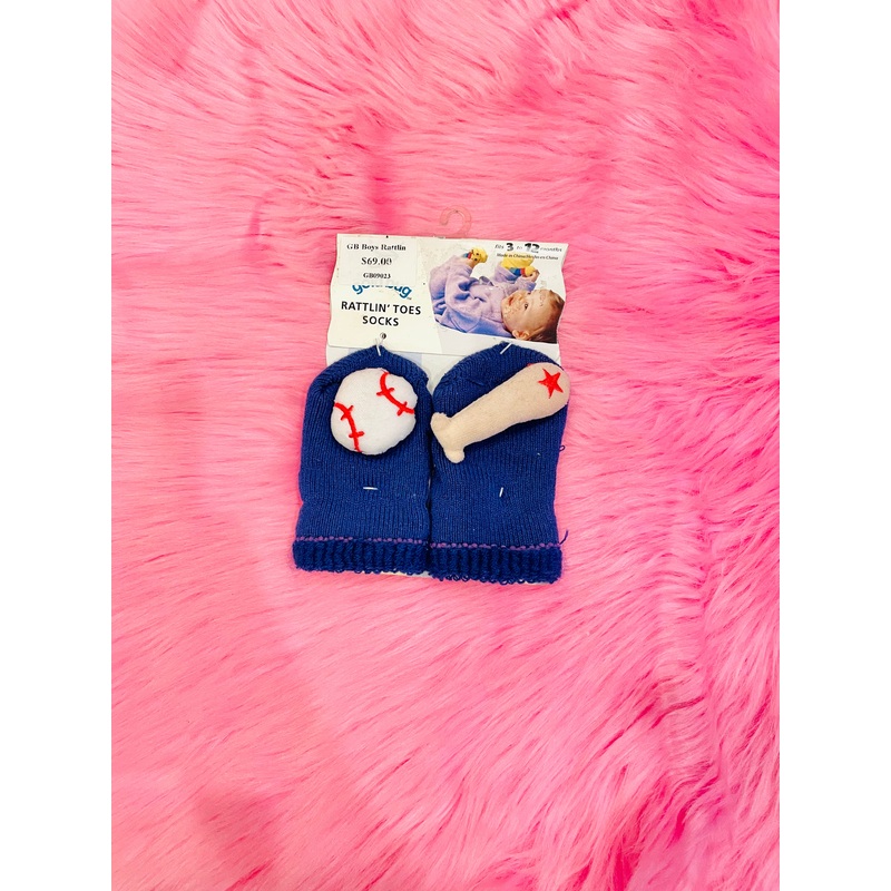GB Boys Rattlin Toe Socks 1 Pr GB09023