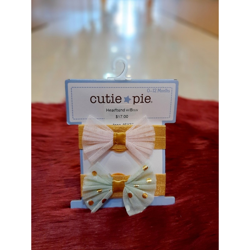 Headband w/Bow 2pk 4sea-46827
