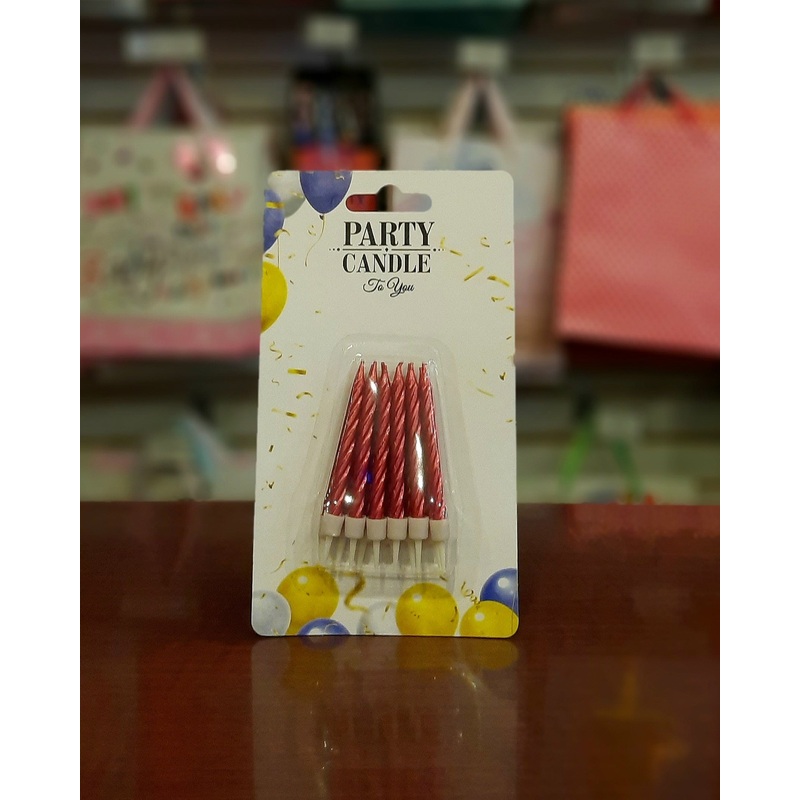 Party Candle Stick-Solid Color FTS19618