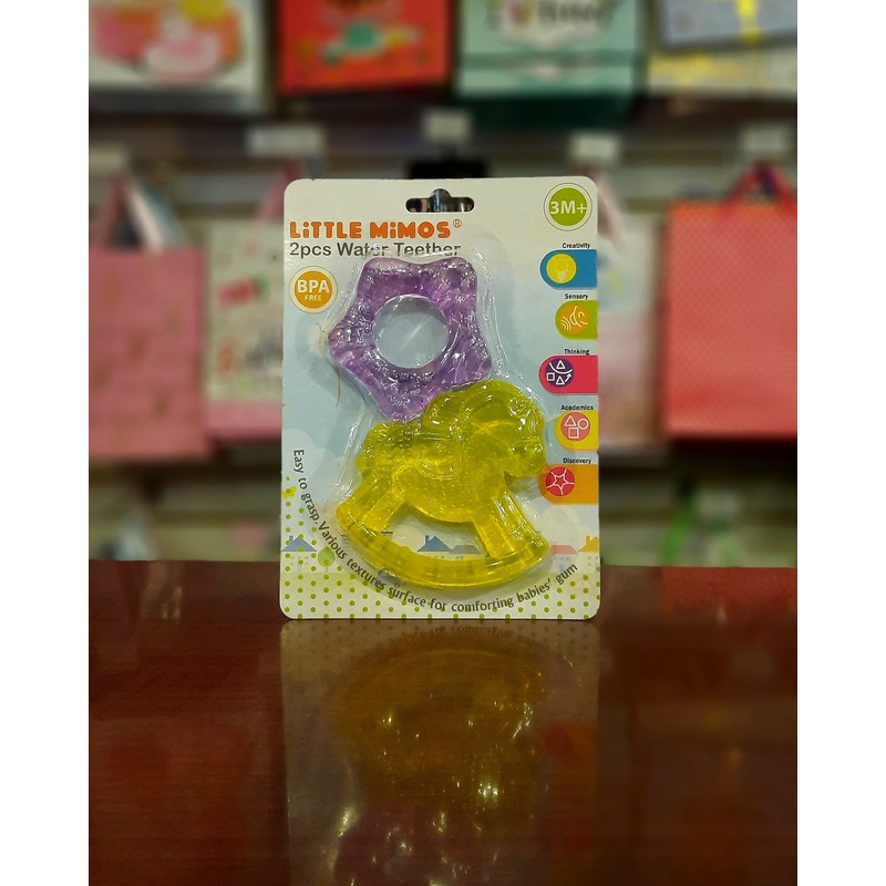 Teether 2pk Water Filled 4sea-35745