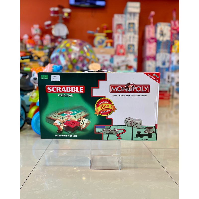 Toy Scrabble & Monopoly FTOY2022021