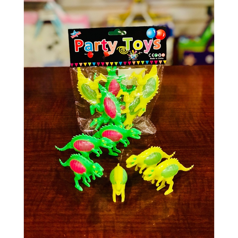 Party Toy Dinosaur 6pc Bag FTS19430