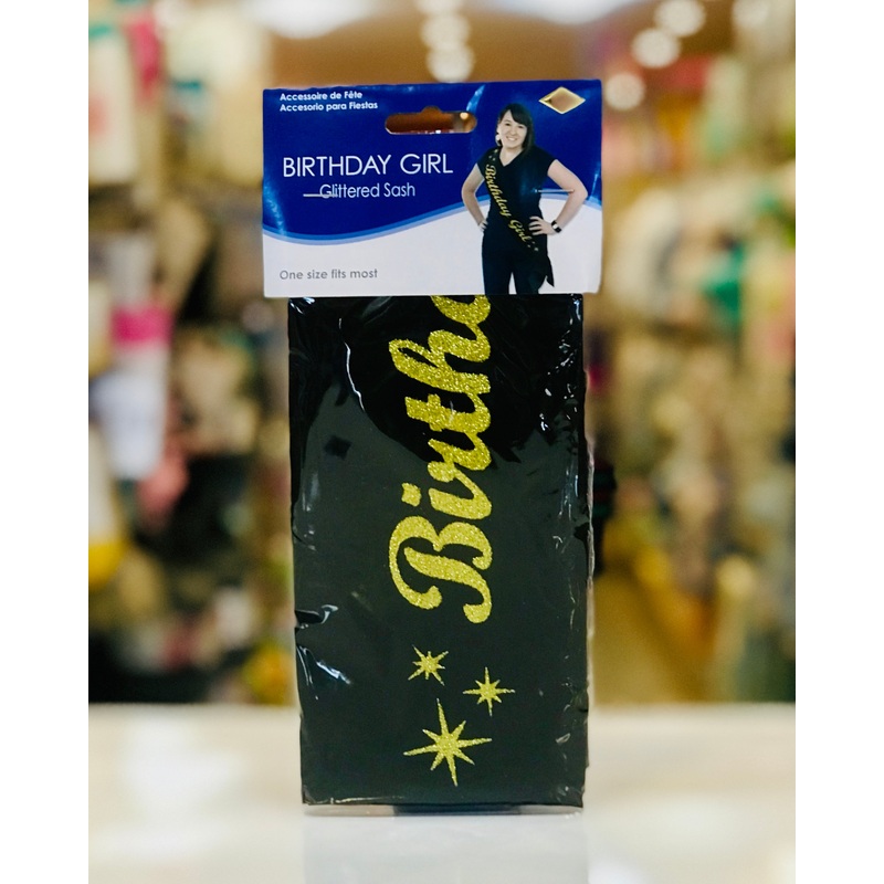 Sash- Bestie Birthday Girl Glitter BPS54788-GD