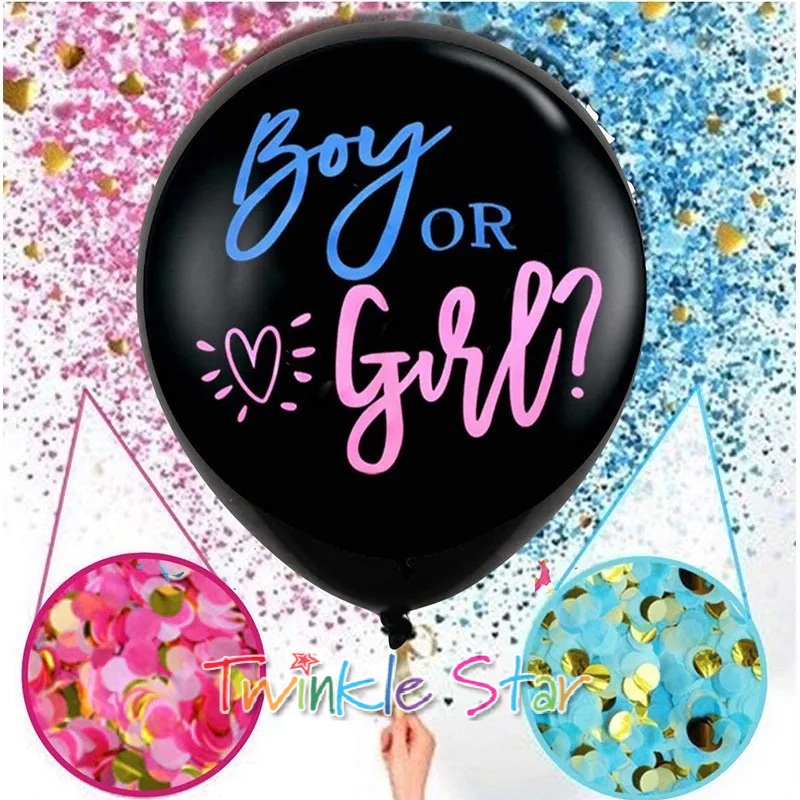 Gender Reveal Confetti Balloon FTS32551