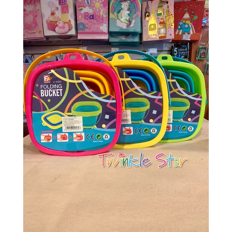 Kids Collapsible Beach Bucket FTS32469