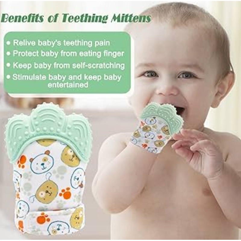 Mitten-Silicone Teething FTS32276
