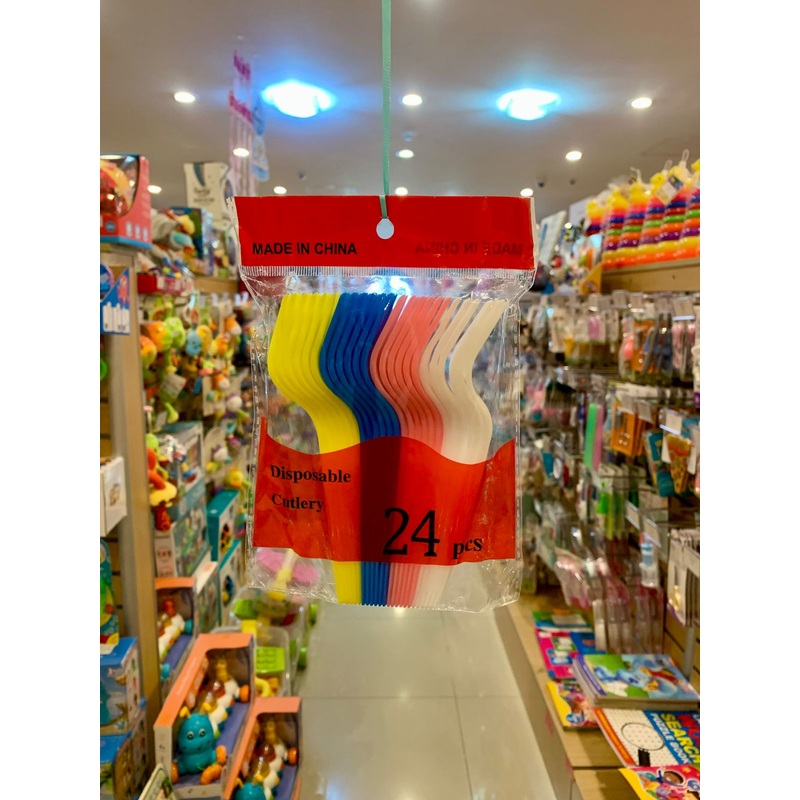 Party Forks Colored 24pk fts19043