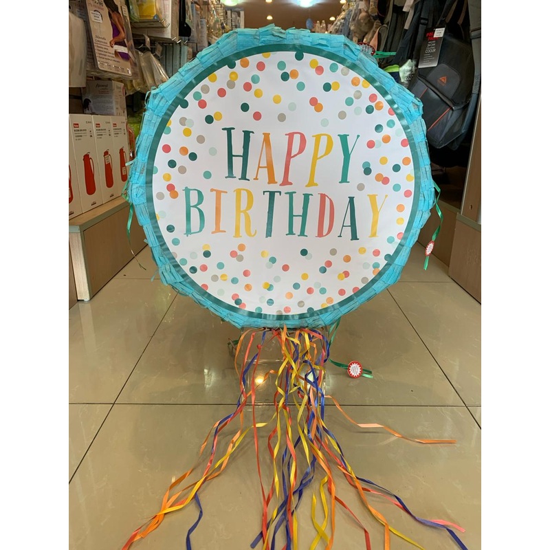 Pinata-Happy Birthday-Round FTS19660