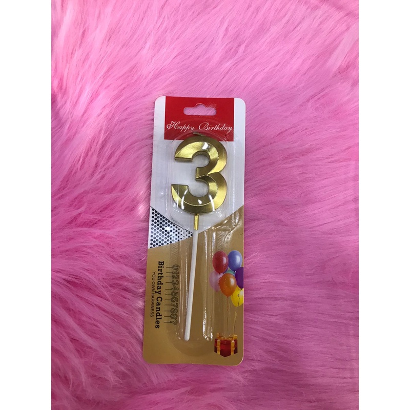 Candle – Gold #3 Fts19913-3