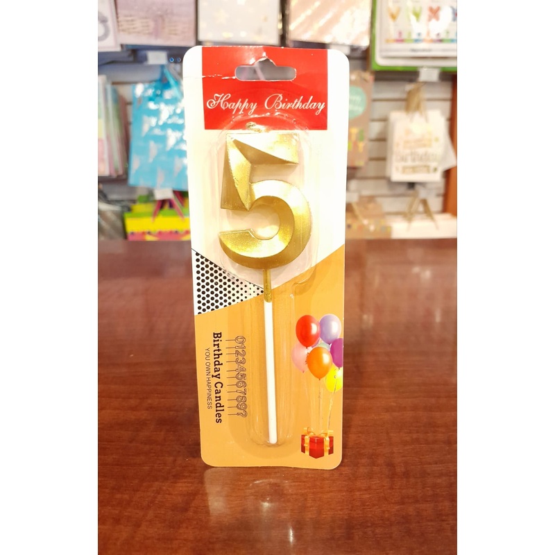 Candle – Gold #5 Fts19913-5