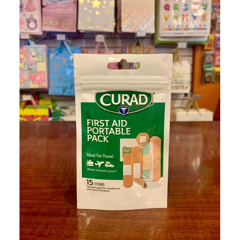 Curad first aid portable pack 01639