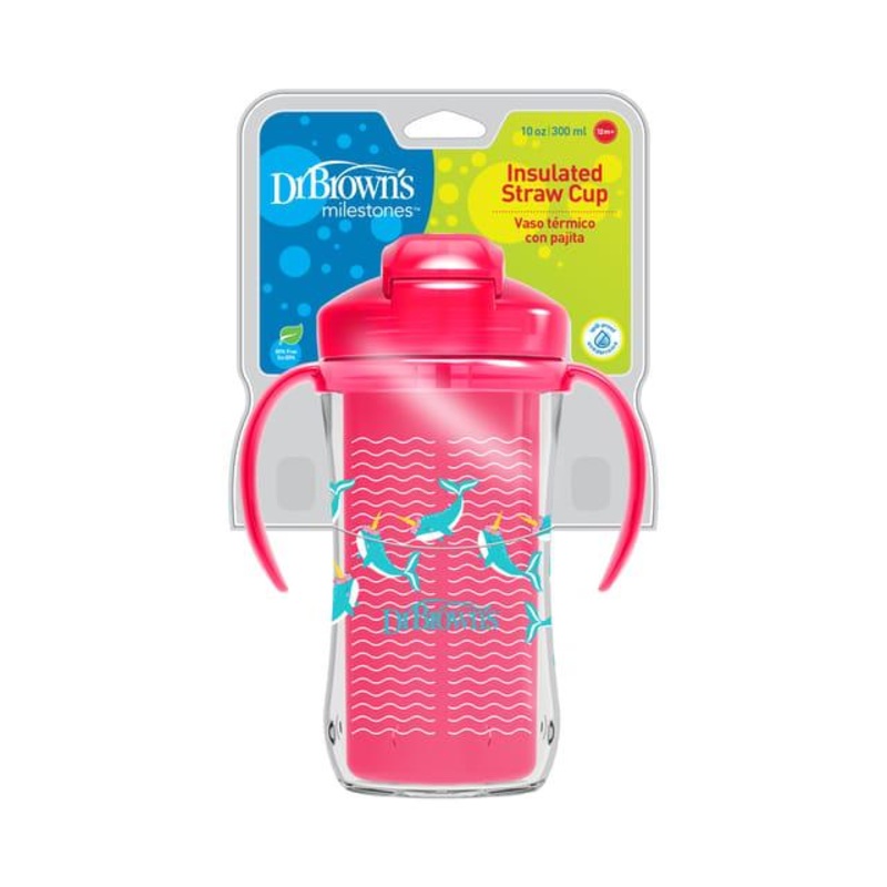 DB 10oz Insulated Straw Cup Pk TC01201