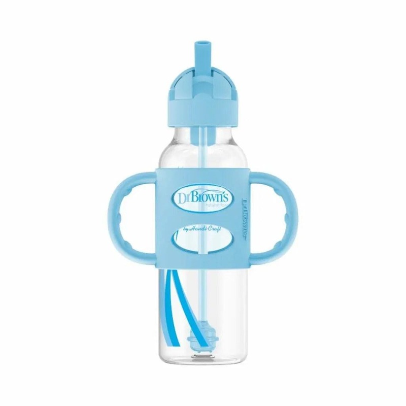 DB 8oz Narrow Sippy w/handles SB81071