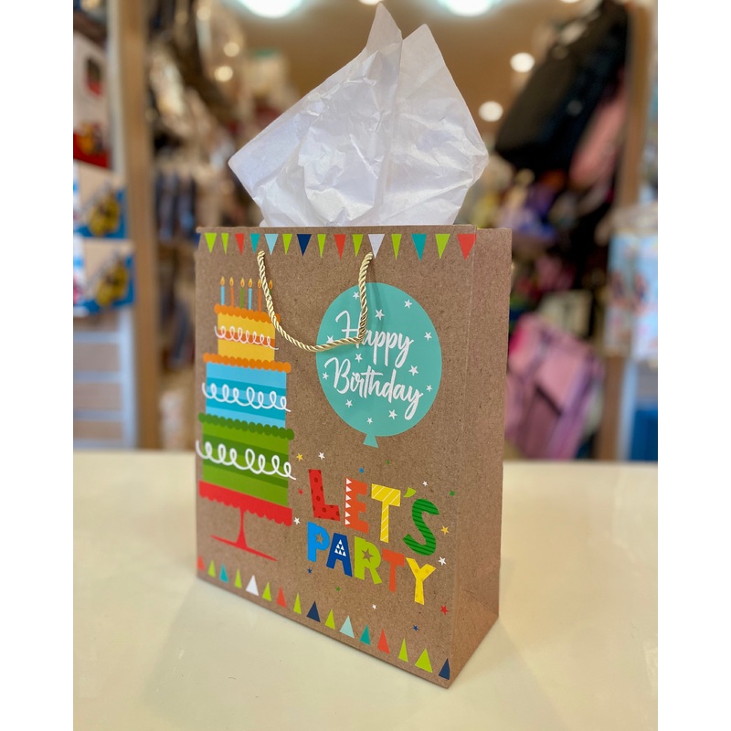 Gift Bag Brown HB 10′ X 12′ fts32713