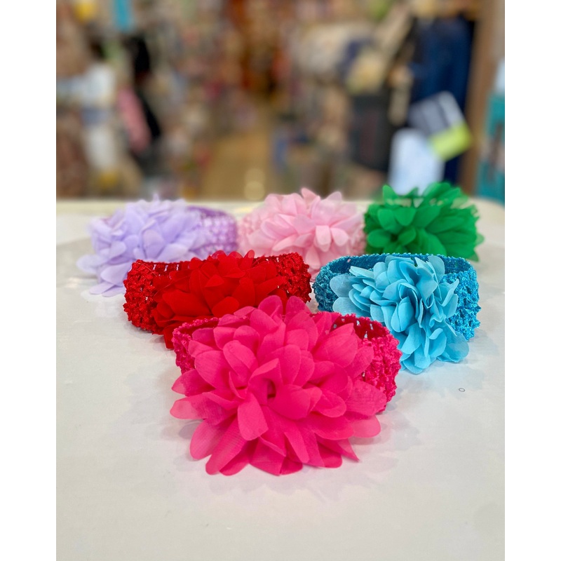 Hair band w/flower FTS32116