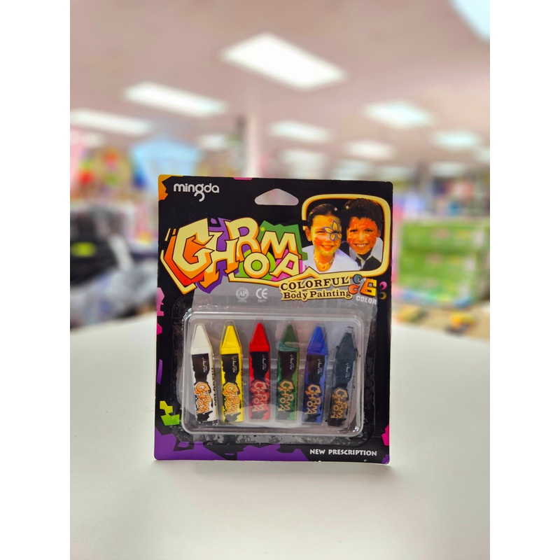 Party Body Crayon 6pc FTS13241