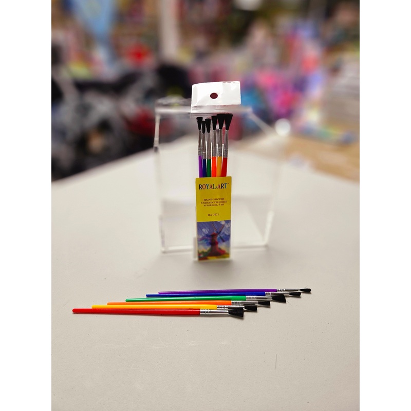Stationery Artist Brush 6pk FTS13107