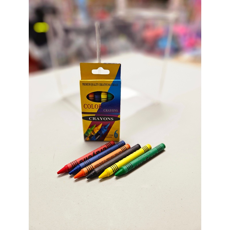 Stationery Crayons 6pk FTS13173