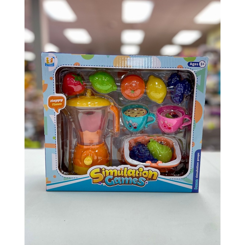 Toy Blender Fruit Set FTOY2024038