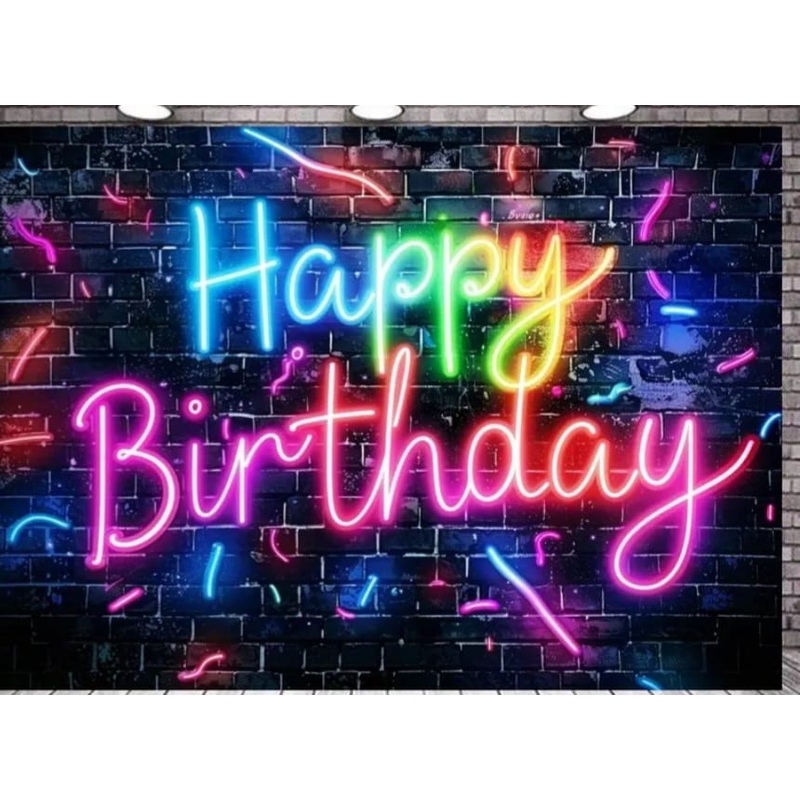 TS H/Birthday Backdrop