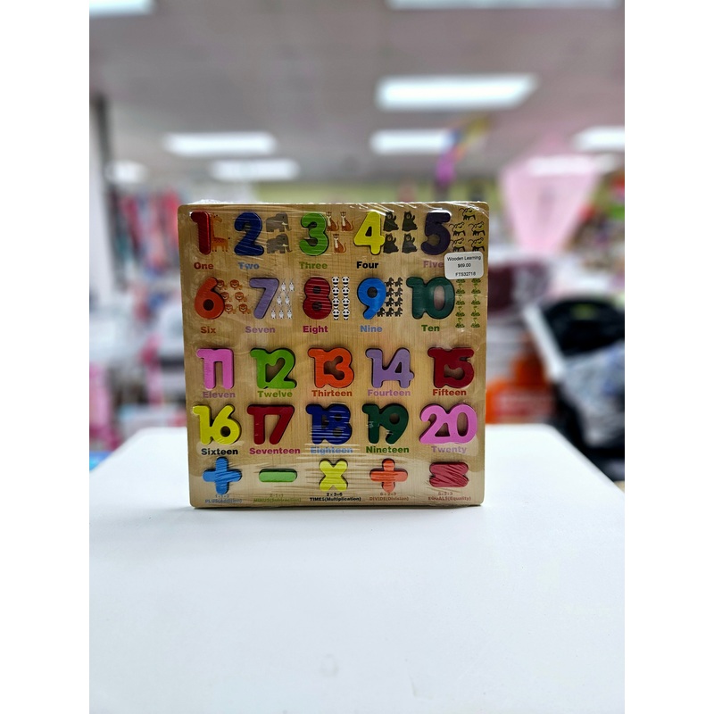 Wooden Learning Board ABC FTS32718