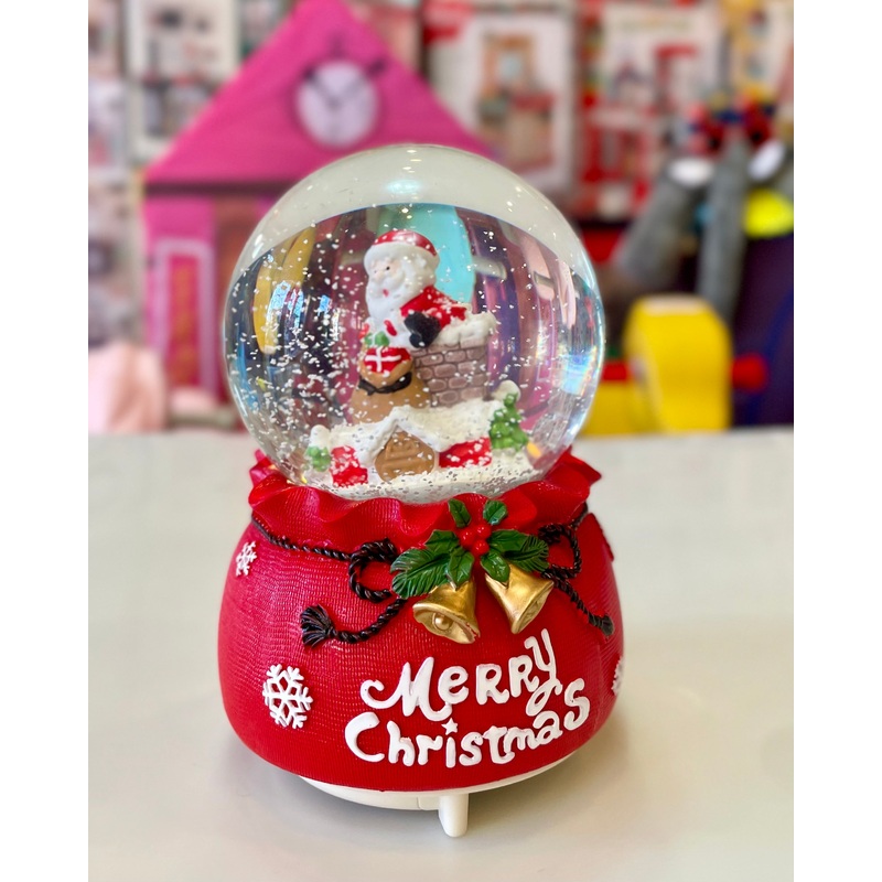 Christmas Globe Music & Lights fts32530