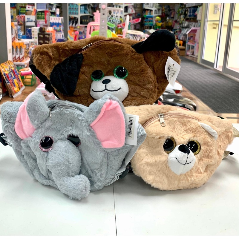 Plush Animal Waist Pouch FTS17929
