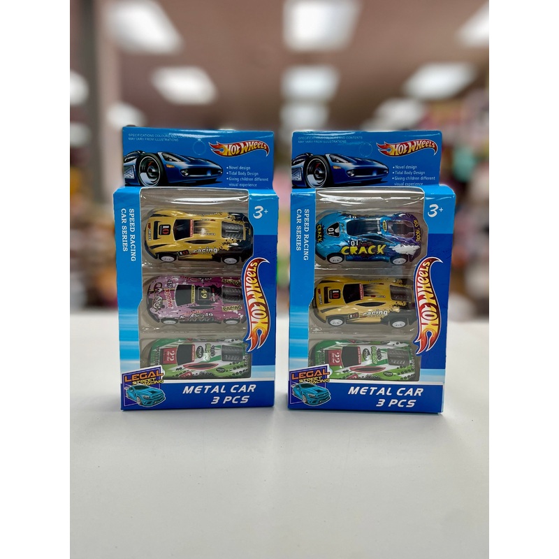 Toy Cars 3pc in Window Box FTOY2024116