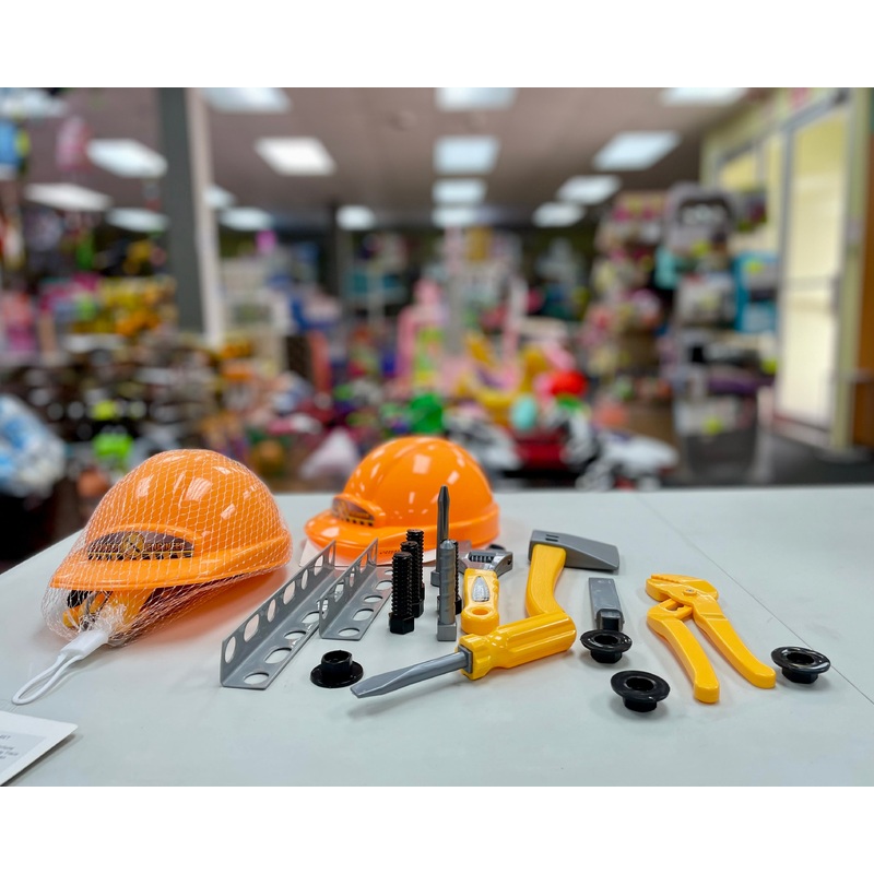 Toy Construction Set w/Hat FTOY2024105
