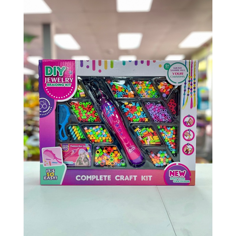 Toy DIY Jewelry Braiding Kit FTOY2024022