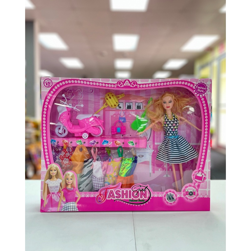 Toy Doll w/Scooter & Dress FTOY2024079