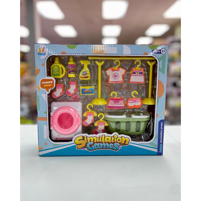 Toy Laundry Set in Window Box FTOY2024037