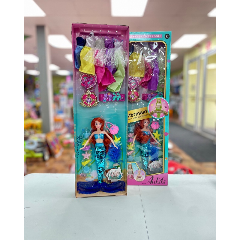 Toy Mermaid Doll w/Clothes FTOY2024086