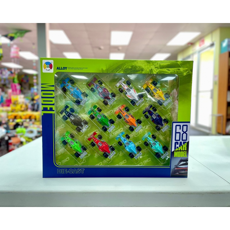 Toy Rally Cars 12pcs FTOY2024109