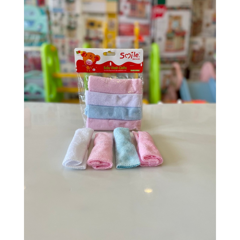 Washcloth 4pk FT105