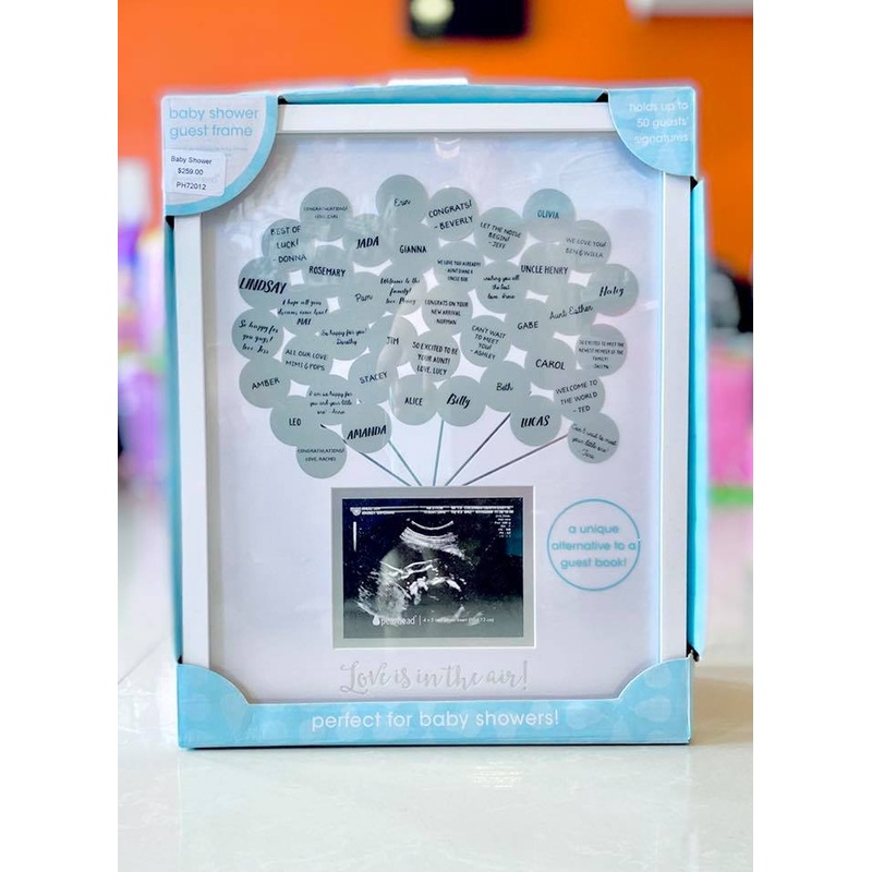 Baby Shower Guest Sonogram Frame ph72012