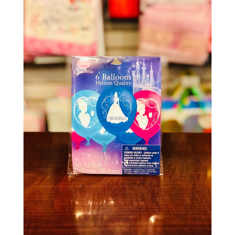 Balloon Cinderella 6pk