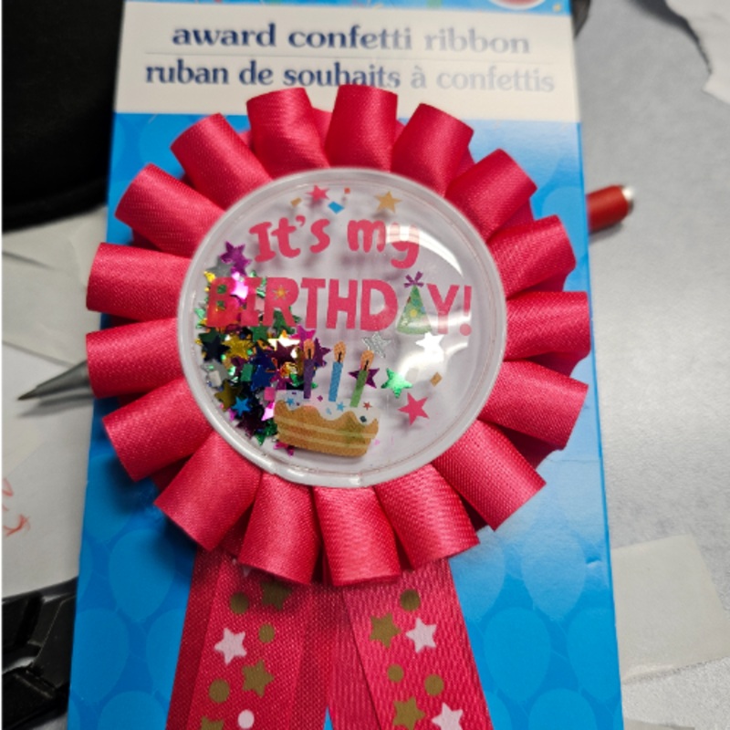 It’s my birthday badge 43447