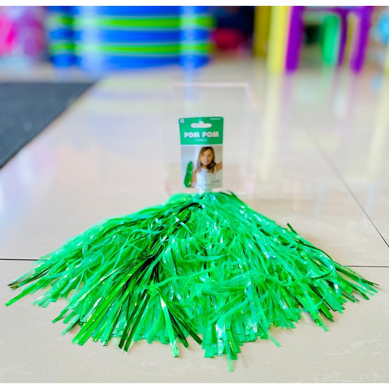 Party Green Pom Pom